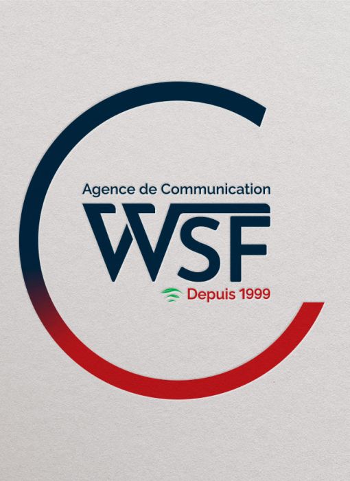 mockup du logo de l'agence wsf
